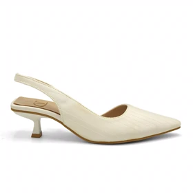 کفش مجلسی زنانه پاشنه‌دار 3 سانت مدل sandal valentino - 0097