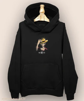 هودی مردانه و زنانه طرح وان پیس شخصیت لوفی کد 905