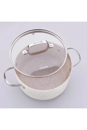 قابلمه کمعمق KORKMAZ مدل Granita گرانیتی