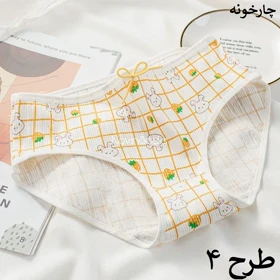 شورت خرگوش زرد 104604(سایز 36 تا 40)