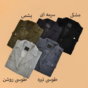 مانتو کبریتی چین‌دار