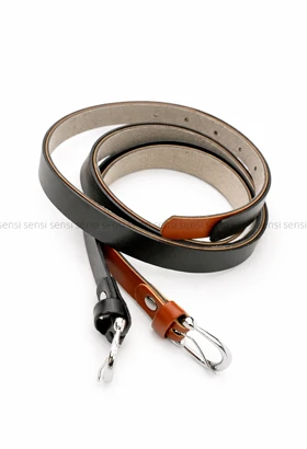 کمربند چرم باریک یک سانت کد1004577