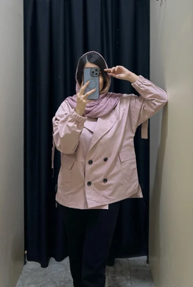 بارانی زنانه مدل آستین کش قد 70