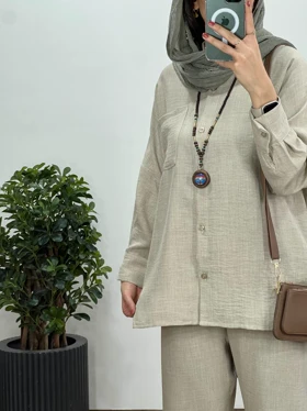 ست مانتو و شلوار آنا