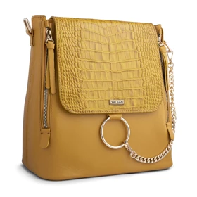 کوله پشتی زنانه چرم یلسان مدل آدرینا کد 055-GC