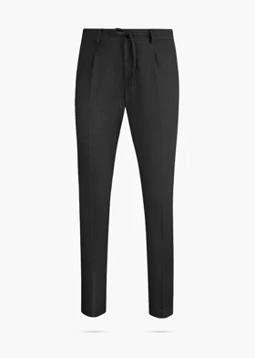 شلوار پارچه ای جاگر کمر کش مشکی