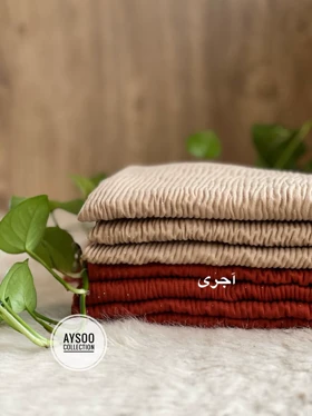شال شاین دار پلیسه
