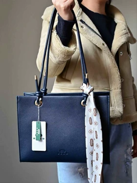 کیف دوشی زنانه بنو مدل شاینا کد BENO 4907 (سرمه ای)