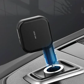 شارژر فندکی و دیواری گرین لاین مدل GREEN LION DUO POWER GNDPWRCWCBK