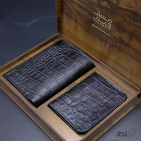 ست کیف پول و جاکارتی چرم mrc1318-36