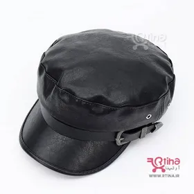 کلاه چرم نقاب کوتاه مدل Barata1