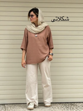 مانتو شومیزی آسمان