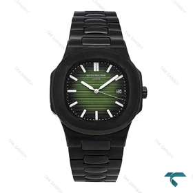 ساعت پتک فیلیپ ناتیلوس مردانه مشکی صفحه سبز Patek-6725-L