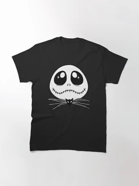 تیشرت کابوس پیش از کریسمس تیشرت Nightmare Before Christmas طرح Cute Jack Skellington Classic