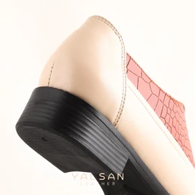 کفش روزمره زنانه چرم یلسان مدل بنیتا کد667-PRM