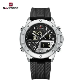 ساعت مردانه دیجیتال اورجینال نیویفورس Naviforce NF 9221