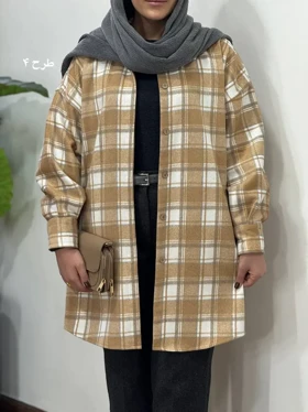 پالتو پشمی بلند هور 1