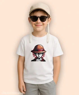 تیشرت بچگانه انیمه One Piece مدل لوفی