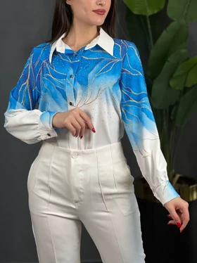 شومیز مزونی فریال کد 1478
