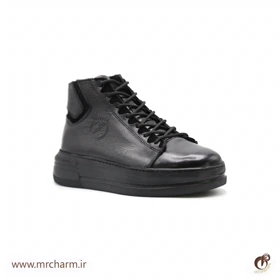 کتانی ساق‌دار چرم زنانه mrc1122-08