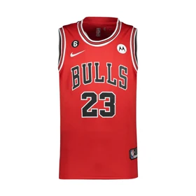 ست رکابی و شلوارک ورزشی مردانه شیکاگو بولز مدل D0699 قرمز