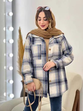 شکت چهارخونه دو جیب سوفیا