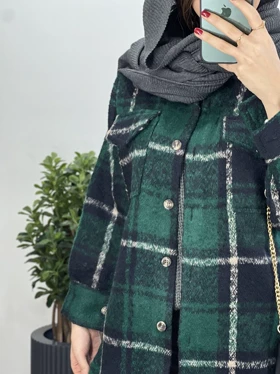 شکت فوتر موهردار سبز با ارسال رایگان