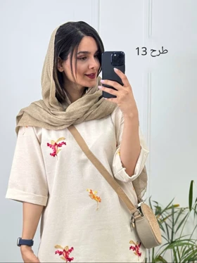 مانتو شومیزی گلشید ( دارای ایراد جزئی )