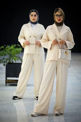 مانتو شلوار بغل چاک رایون