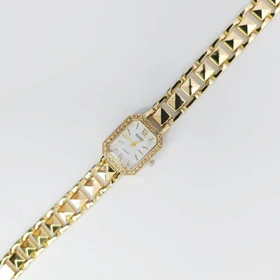 ساعت مچی زنانه مجلسی EHHE نگین‌دار با موتور کوارتز