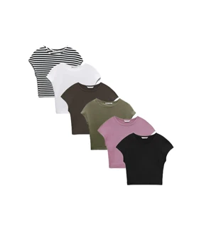 کراپ تاپ نخی Zara Cap Sleeve335