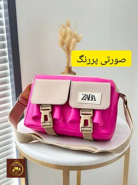 کیف دوشی پاسپورتی جادار زنانه زارا