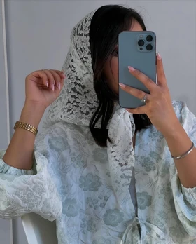 روسری سه گوش دانتل