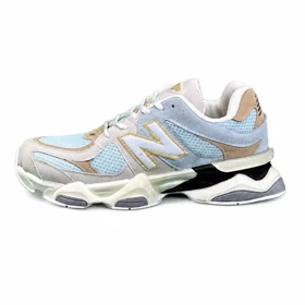 کفش کتانی مردانه مدل نیوبالانس 9060 آبی طوسی کرم New Balance 9060
