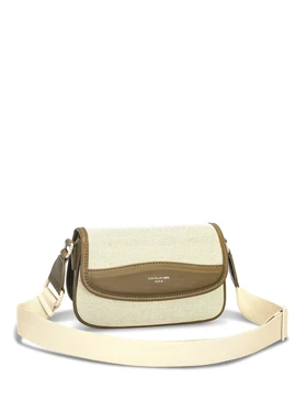 کیف دوشی زنانه دیوید جونز مدل CM7461 (قهوه ای تیره)