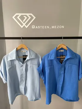 پیراهن جلو بسته(zara)