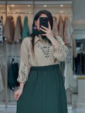 شومیز گل دوزی