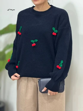 پلیور بافت آلبالو 3