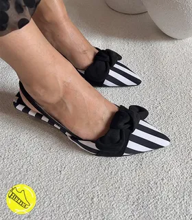 کفش پاشنه سه سانتی زنانه پاشنه گربه ای