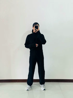 ست بلوز شلوار راحتی بافت زنانه وارداتی برند زارا - کد 952