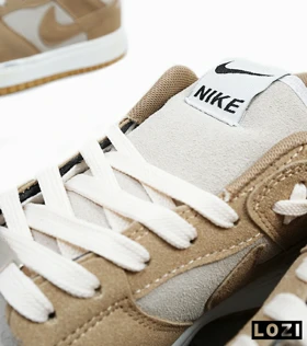 کفش کتانی مردانه قهوه ای کرم نایک NIKE SB