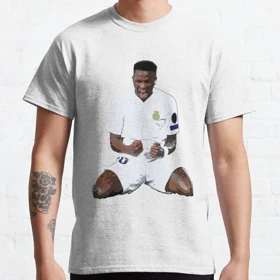 تیشرت ورزشی رئال مادرید | تیشرت Real Madrid CF طرح Vinicius Jr کد 143598