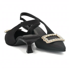 کفش مجلسی زنانه پاشنه‌دار 3 سانت مدل 400354 _ sandal valentino