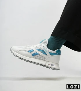 کفش کتانی مردانه و زنانه سفید خط آبی Reebok