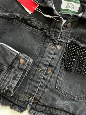 کت جین داخل خزدار