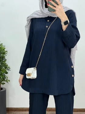 ست مانتو و شلوار نغمه