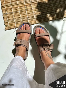 اسلیپر تک سگک چسبی لومانا