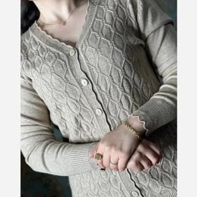 ژاکت بافت گپ ترک زنانه دکمه دار