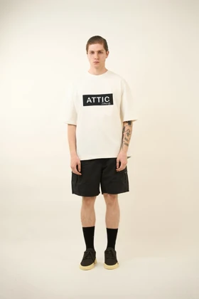 تیشرت مدل Emb NeedleWork سفید برند اتیک attic