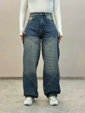 شلوار جین بالونی امسو